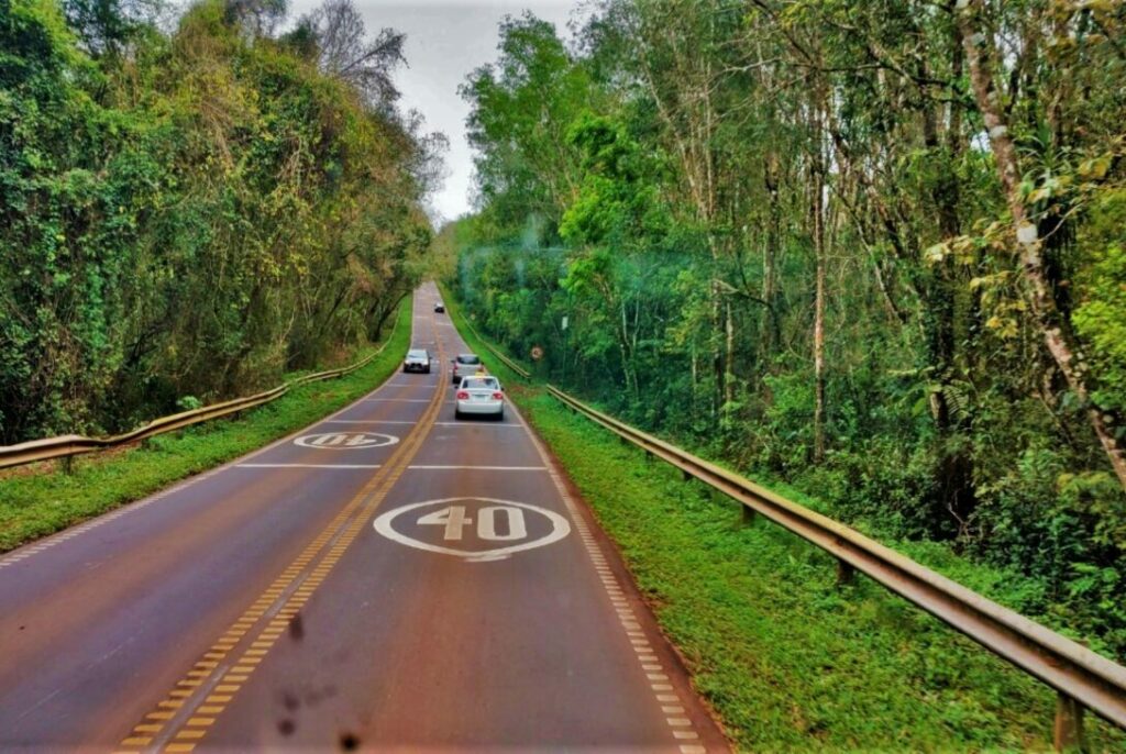 Iguazu Falls Construction begins for a bike path to the park